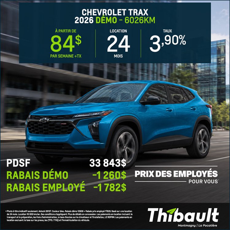 Thibault gm montmagny promo aout Trax 2027