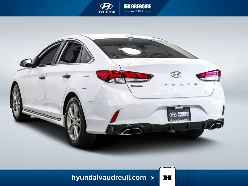 Hyundai Sonata 2018 Blanc Laval - photo #7