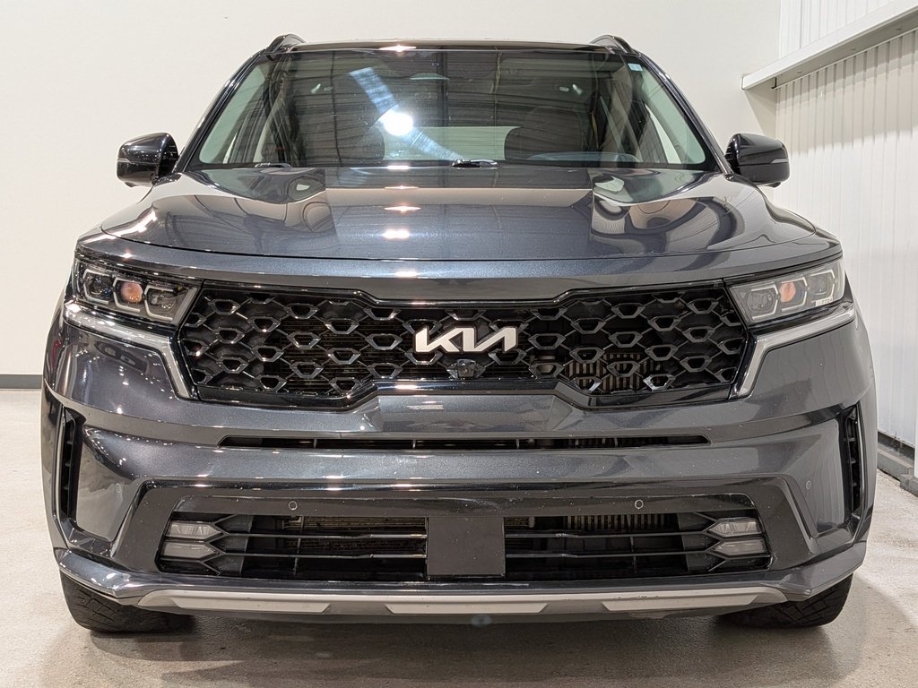 Kia Sorento SX AWD w/Burgundy Leather 2022 Gris Val-David - photo #3