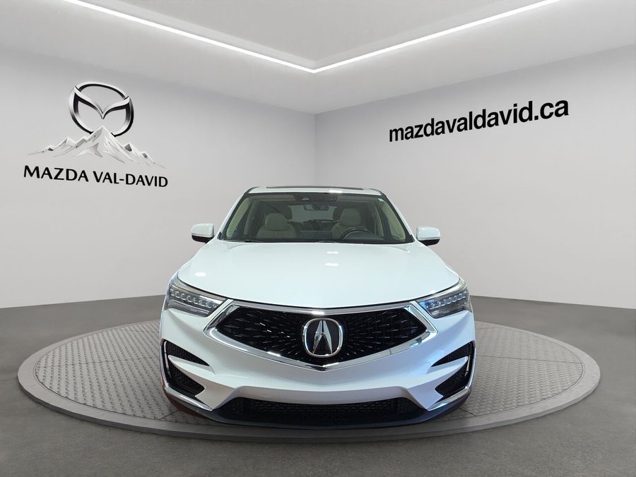 Acura RDX Tech TI, toit ouvrant panoramique, sièges en cuir, navigation 2021 Blanc