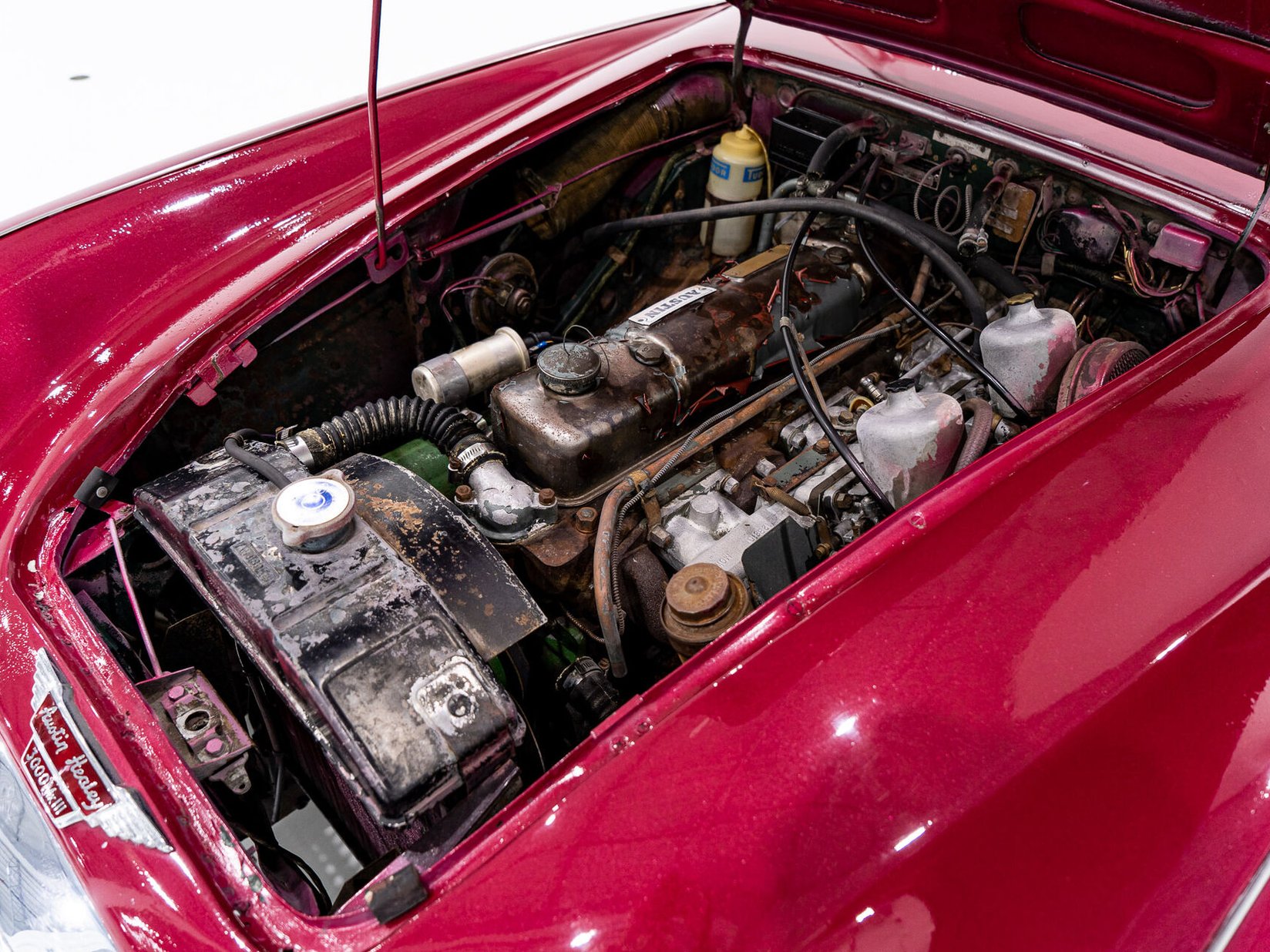1960 Austin Healey 3000MKIII Project Car **PRIX EN USD** Red Montreal - photo #16