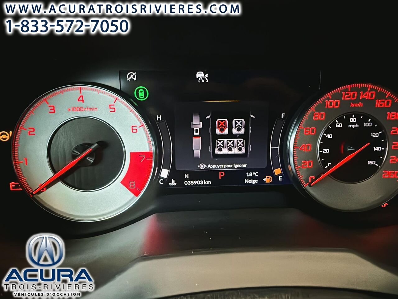 2024 Acura RDX Black Trois-Rivières - photo #23