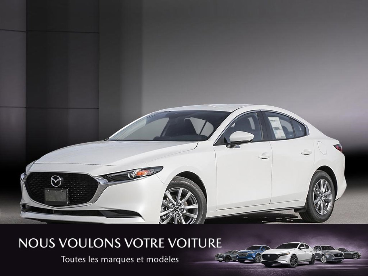 Mazda Mazda3 3MZBPABL6TM512880 2026 Blanc neige nacré Mirabel - photo #0