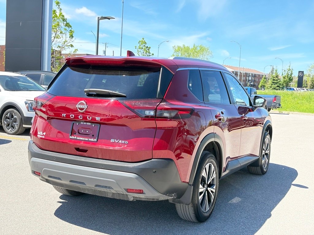 2022 Nissan Rogue Red Gatineau - photo #5