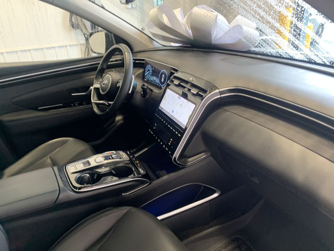 Hyundai Tucson hybride TUCSON LUXURY 2023 Gris Châteauguay - photo #13