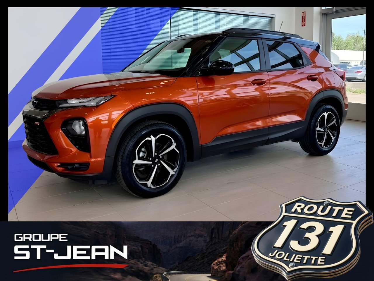 Chevrolet Trailblazer 2023 Orange Notre-Dame-des-Prairies - photo #0