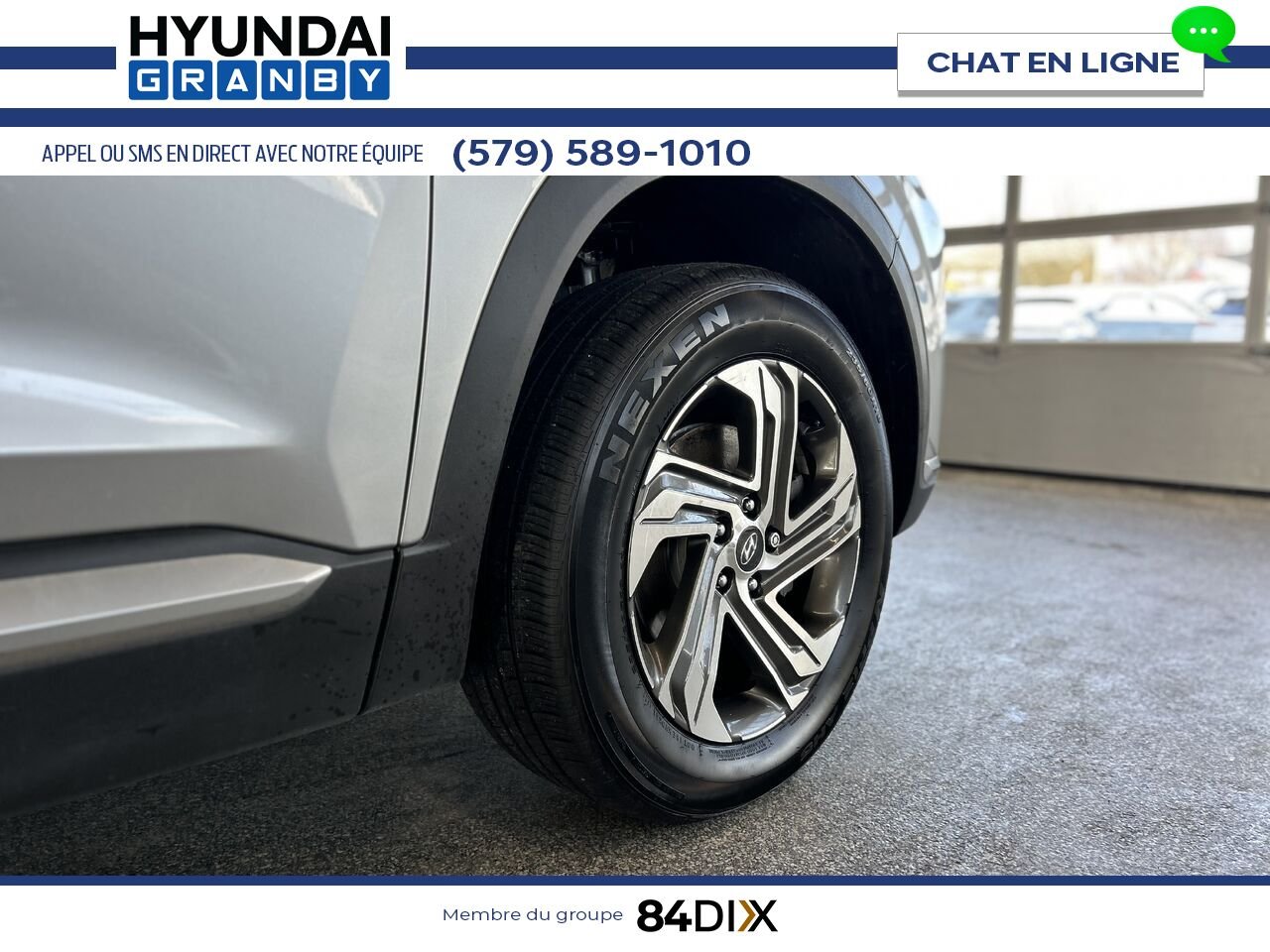 2022 Hyundai Santa Fe Silver Granby - photo #9