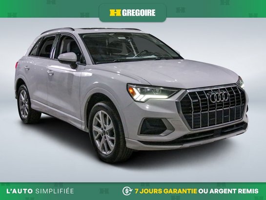 Audi Q3 2022 2022 Blanc