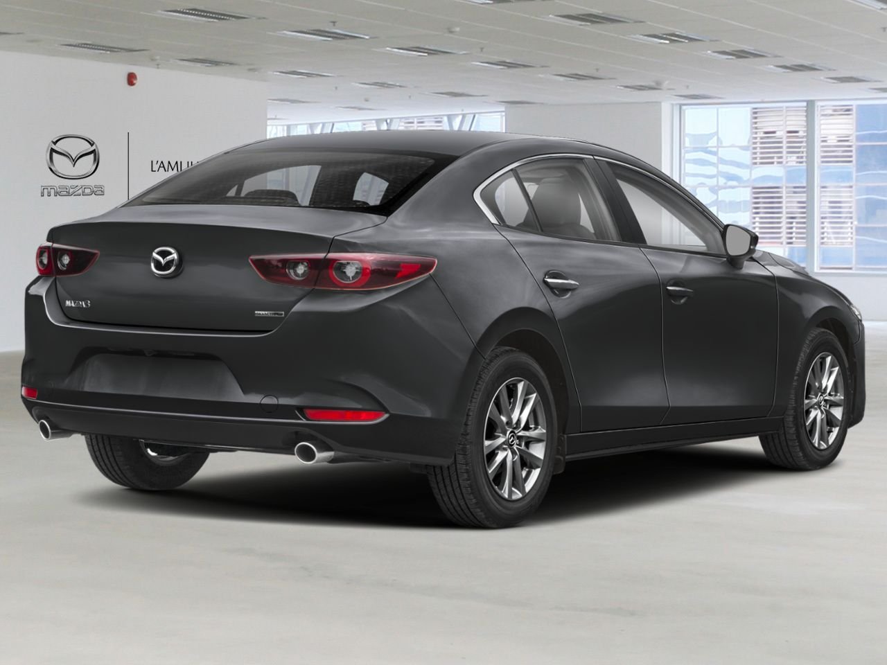 2026 MAZDA Mazda3 VIN JM1BPACL7T1873890 Machine Grey Metallic Chicoutimi - photo #2