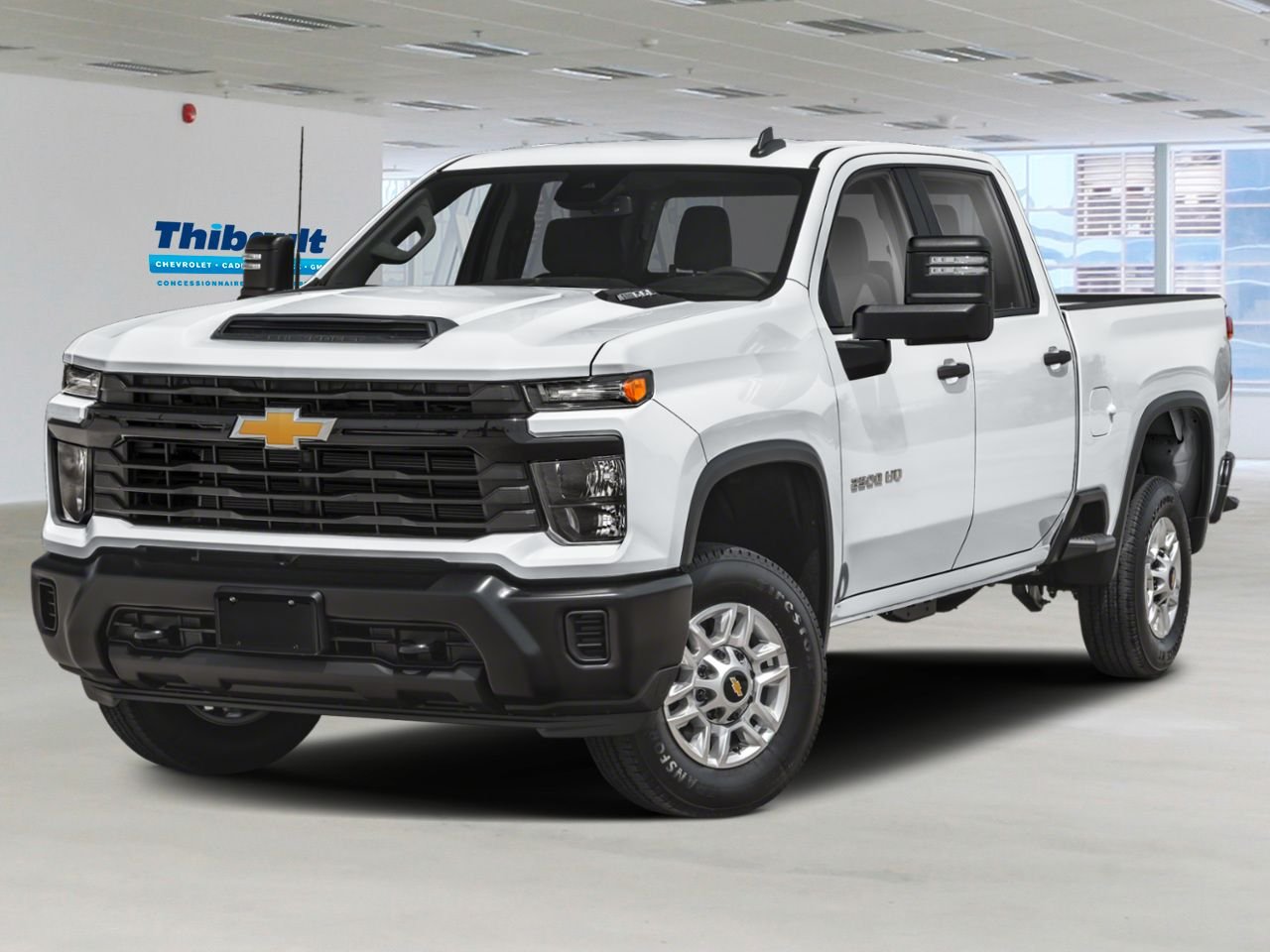 CHEVROLET SILVERADO 2500HD Custom cabine multiplace 4RM 159 po 2026 Blanc Sherbrooke - photo #0