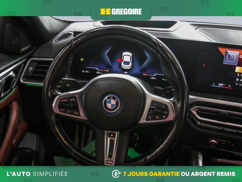 BMW i4 2023 Blanc Saint-Eustache - photo #27