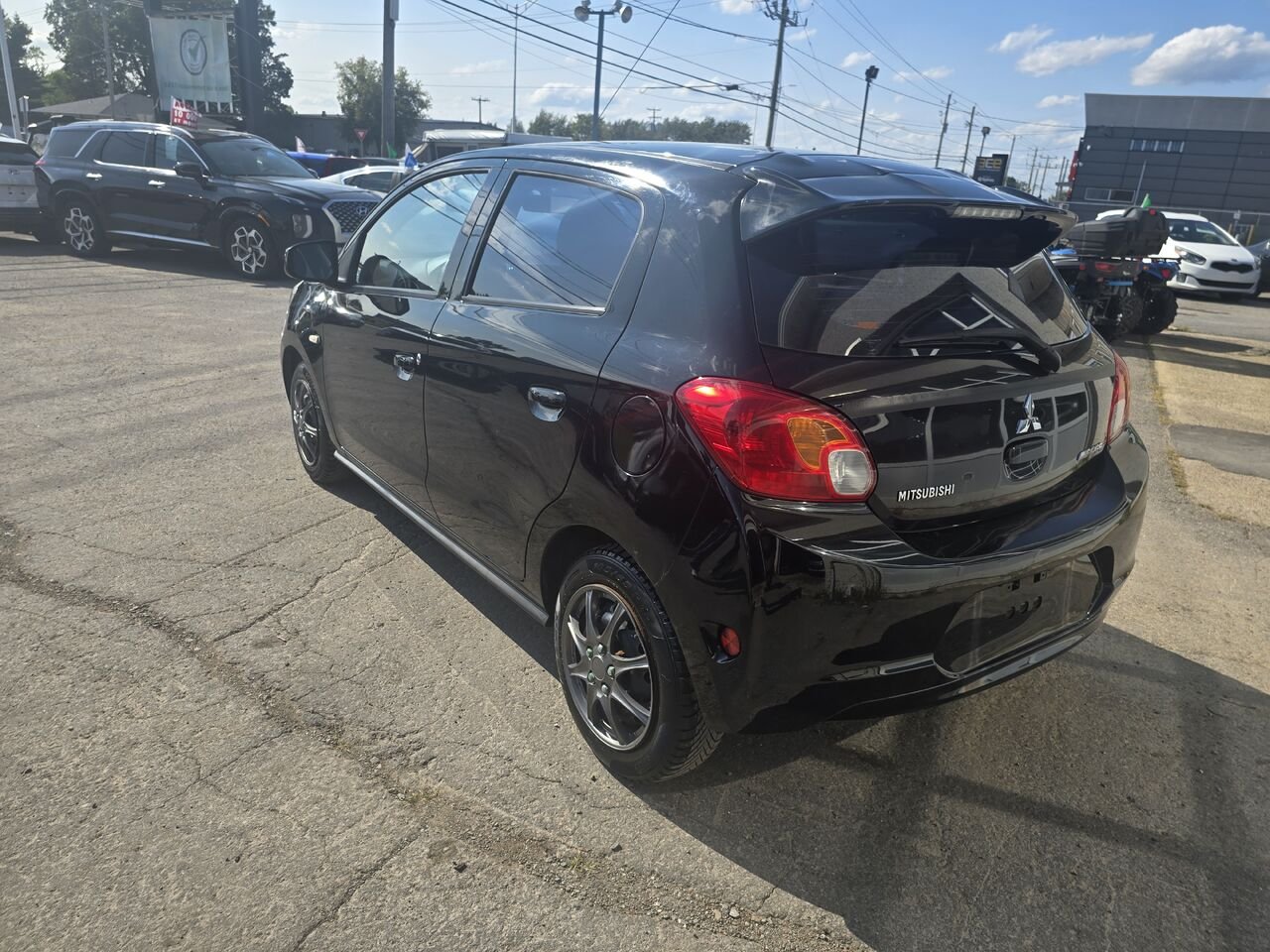 Mitsubishi Mirage 2014 Noir Longueuil, - photo #2