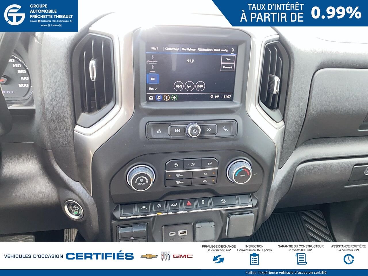 CHEVROLET SILVERADO Custom Trail Boss cabine multiplace 4RM 157 po 2025 Gris Montmagny - photo #12