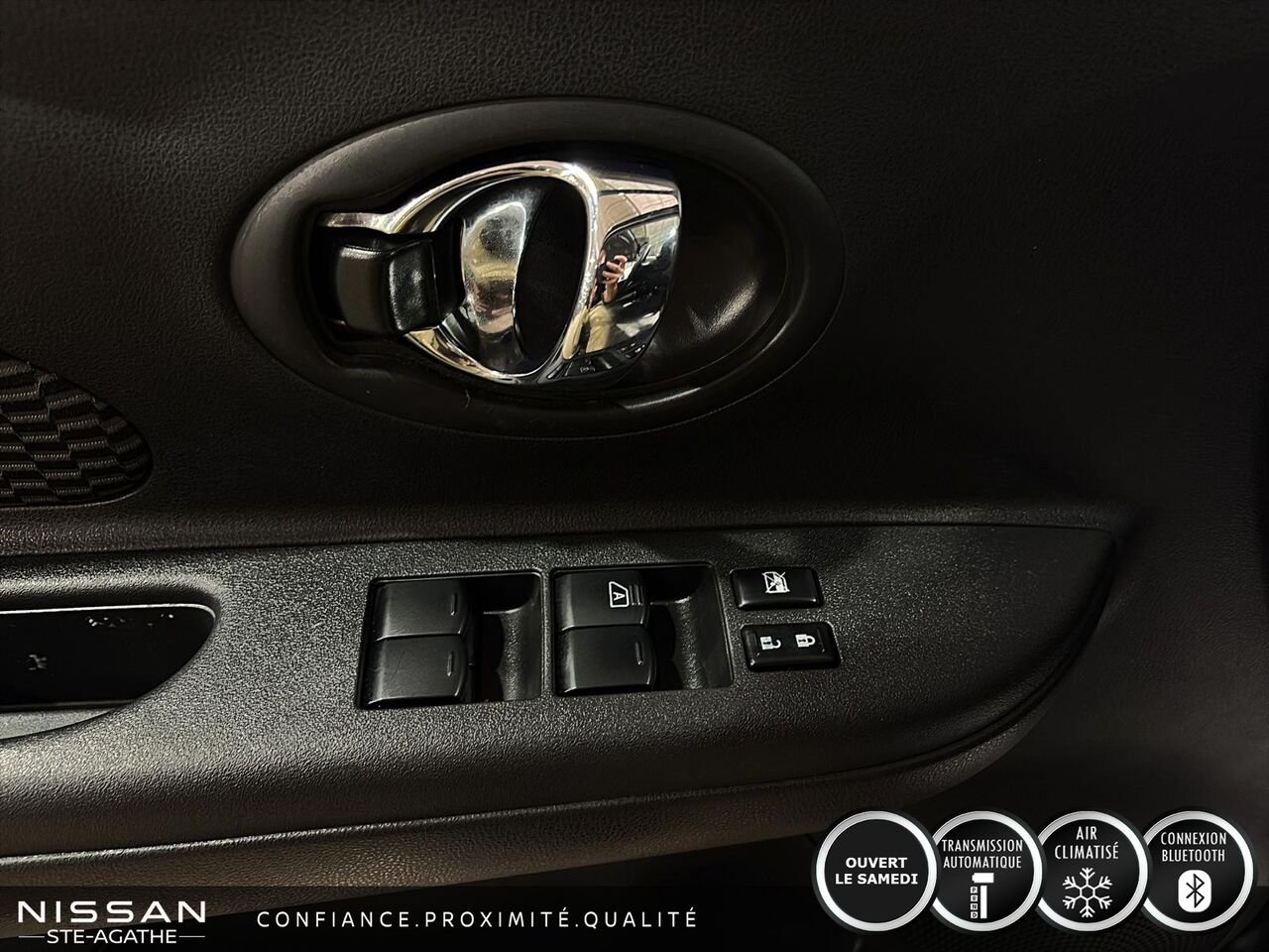 2017 Nissan Micra SV | AUTOMATIQUE | CLIMATISATION | JAMAIS ACCIDENTÉ Black Saint-Jérôme - photo #12