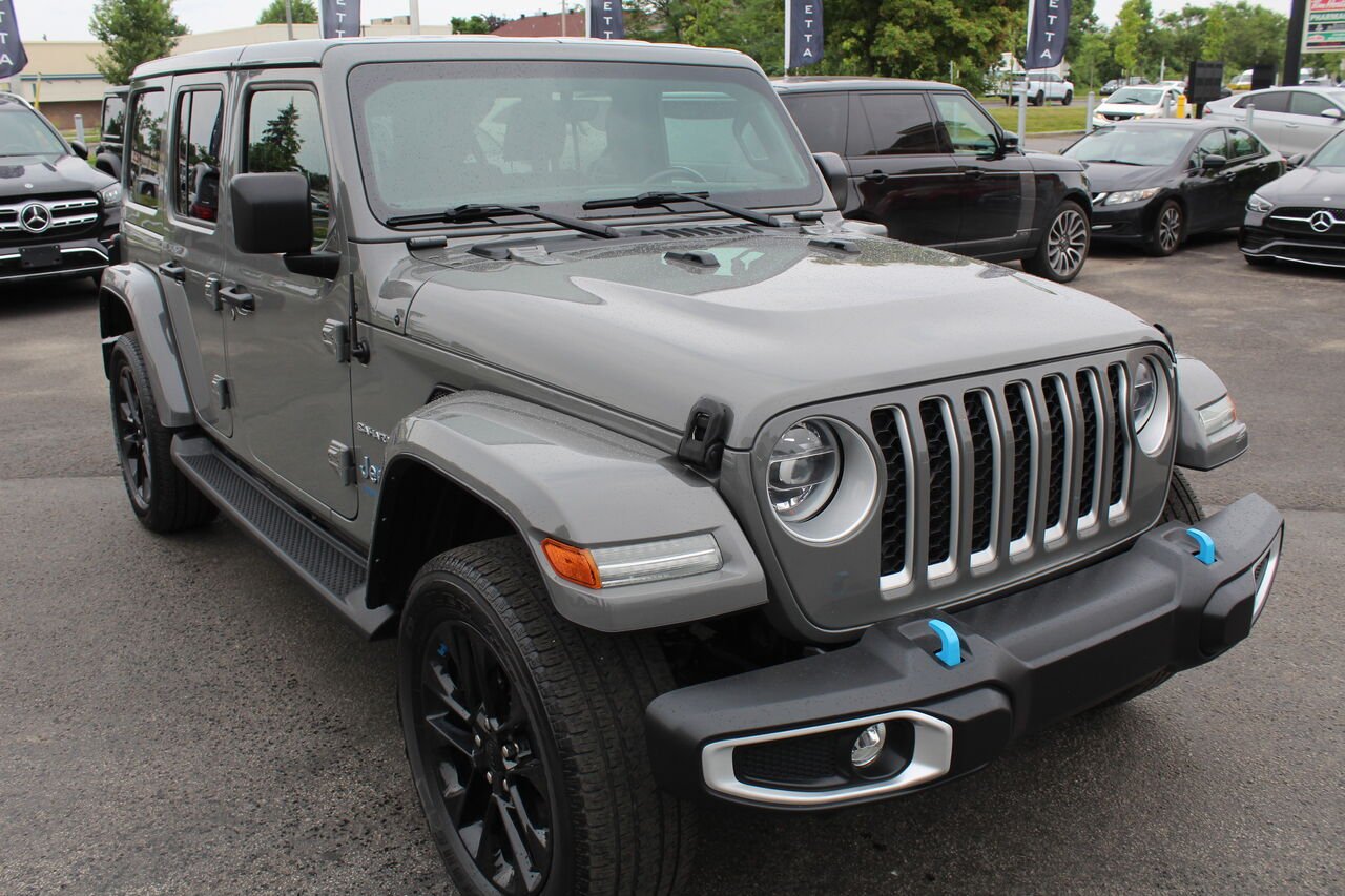 Jeep Wrangler 4xe VIN: 1C4JJXP69NW119593 2022 Gris Sainte-Rose - photo #4