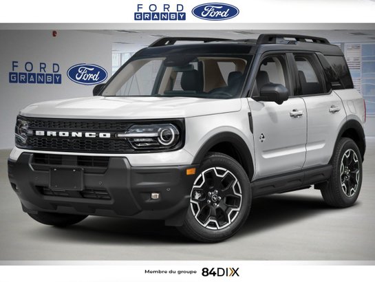 2026 Ford Bronco Sport Space White Metallic