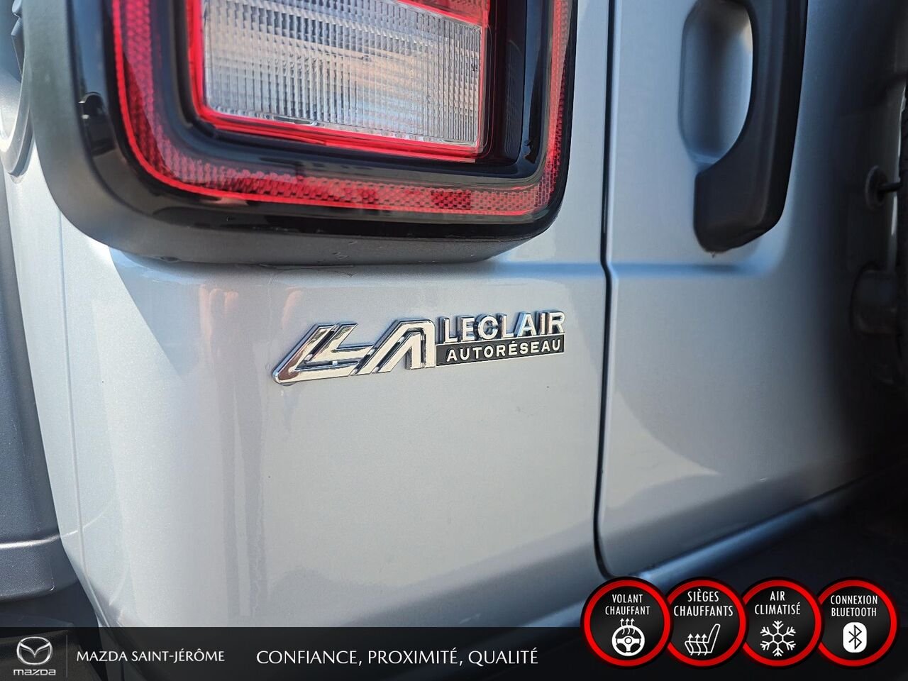 Jeep Wrangler Sport S 4 portes | 2 TOITS | AUTOMATIQUE 2024 Gris Saint-Jérôme - photo #7