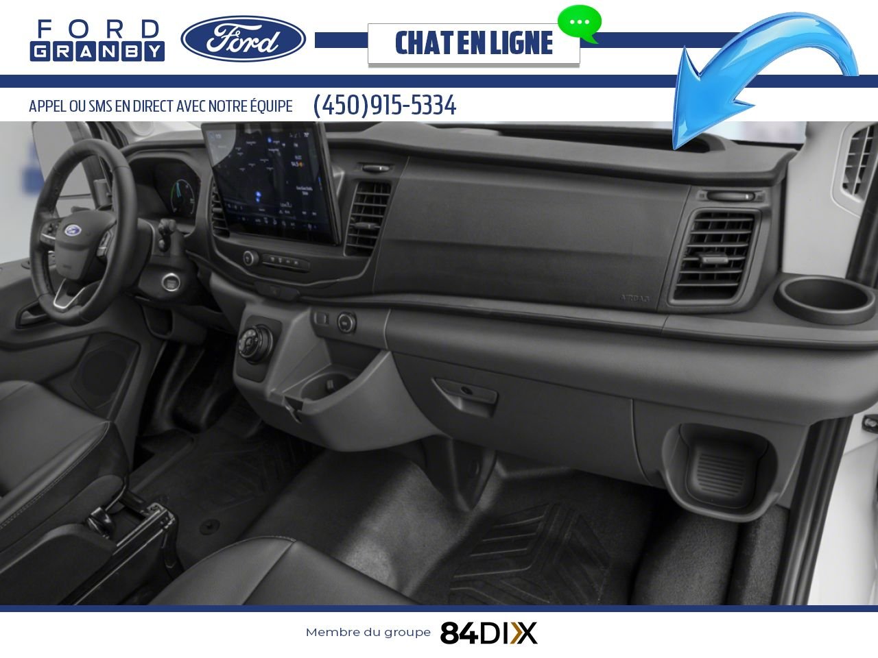 Ford E-Transit fourgonnette utilitaire 2025 Noir agate métallisé Granby - photo #6