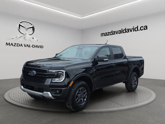 Ford Ranger XLT cabine SuperCrew 4RM caisse de 5 pi 2024 Noir