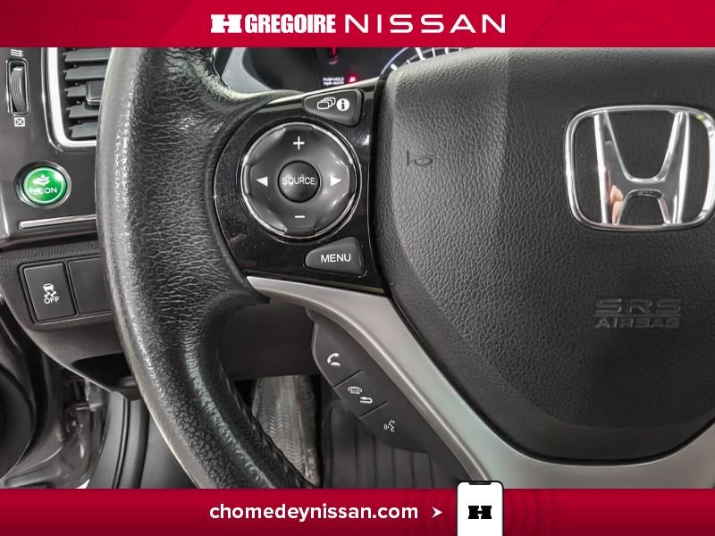2015 Honda Civic Grey Saint-Eustache - photo #18