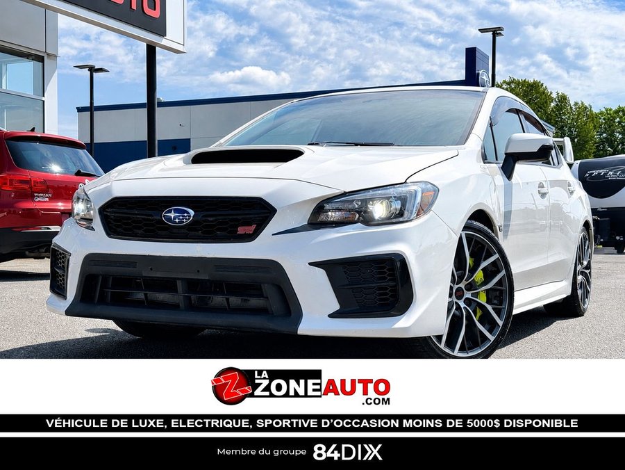 2020 Subaru WRX STi 2020 White