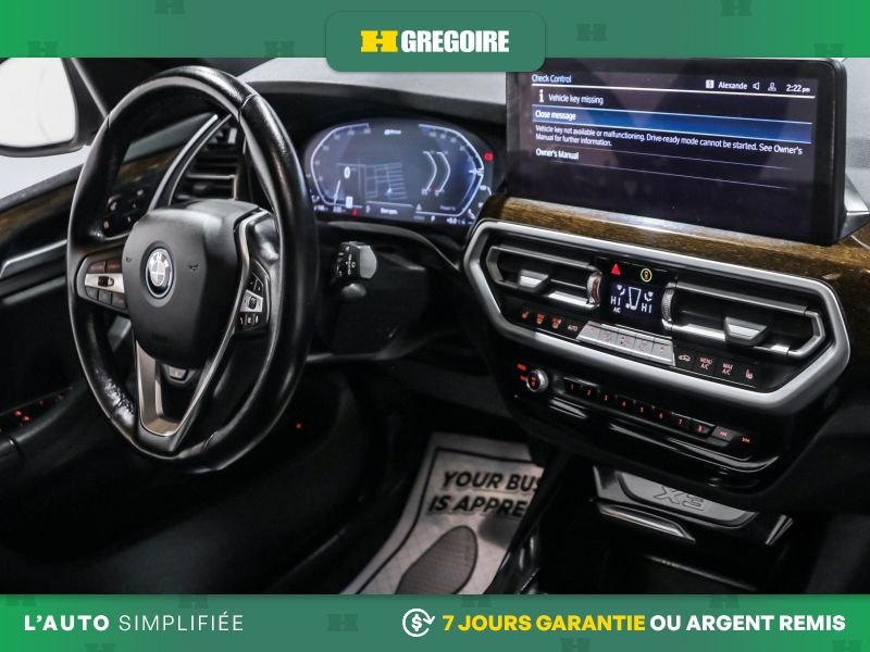 BMW X3 2022 Blanc Blainville - photo #24