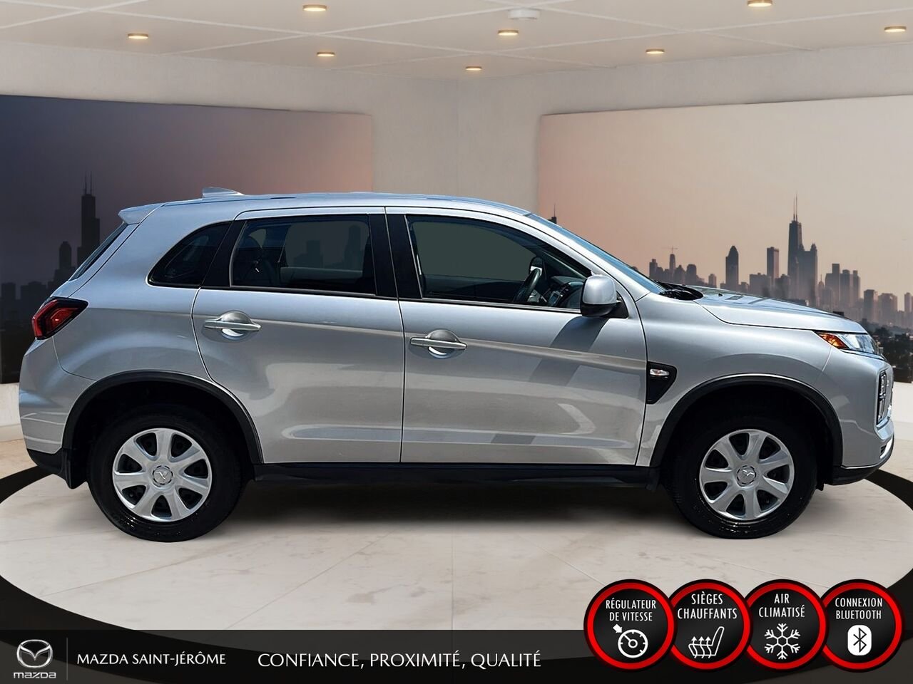 2026 Mitsubishi RVR ES AWC | 4X4 | SEULEMENT 2 387 KM | 2026 Silver Saint-Jérôme - photo #4