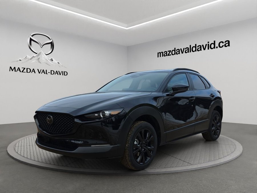 Mazda CX-30 Gs, awd, sièges, volant et rétroviseurs chauffants 2026 Noir de jais mica