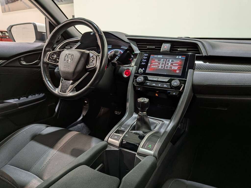 Honda Civic Hatchback Sport Manual 2019 Blanc Val-David - photo #18