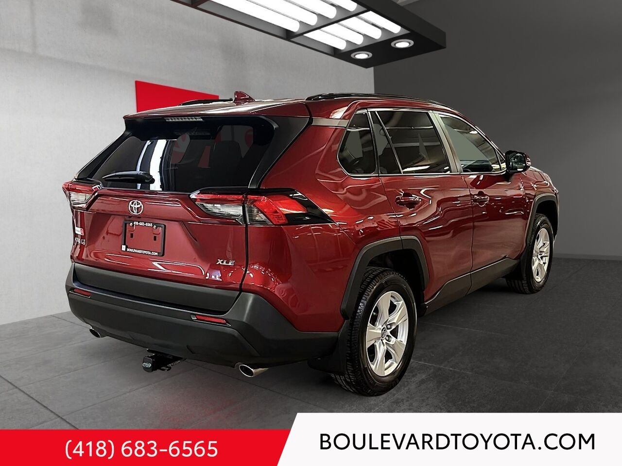 2019 Toyota RAV4 100196A-94 | XLE Red Québec - photo #3