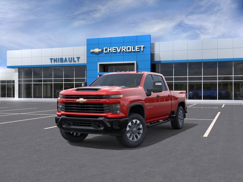 CHEVROLET Silverado 2500HD Custom cabine multiplace 4RM 159 po 2026 ROUGE ARDENT Sherbrooke - photo #7