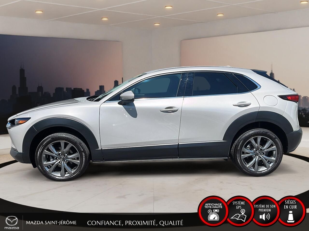 Mazda CX-30 GT | TOIT OUVRANT | CUIR | AWD | 2024 Gris Saint-Jérôme - photo #9