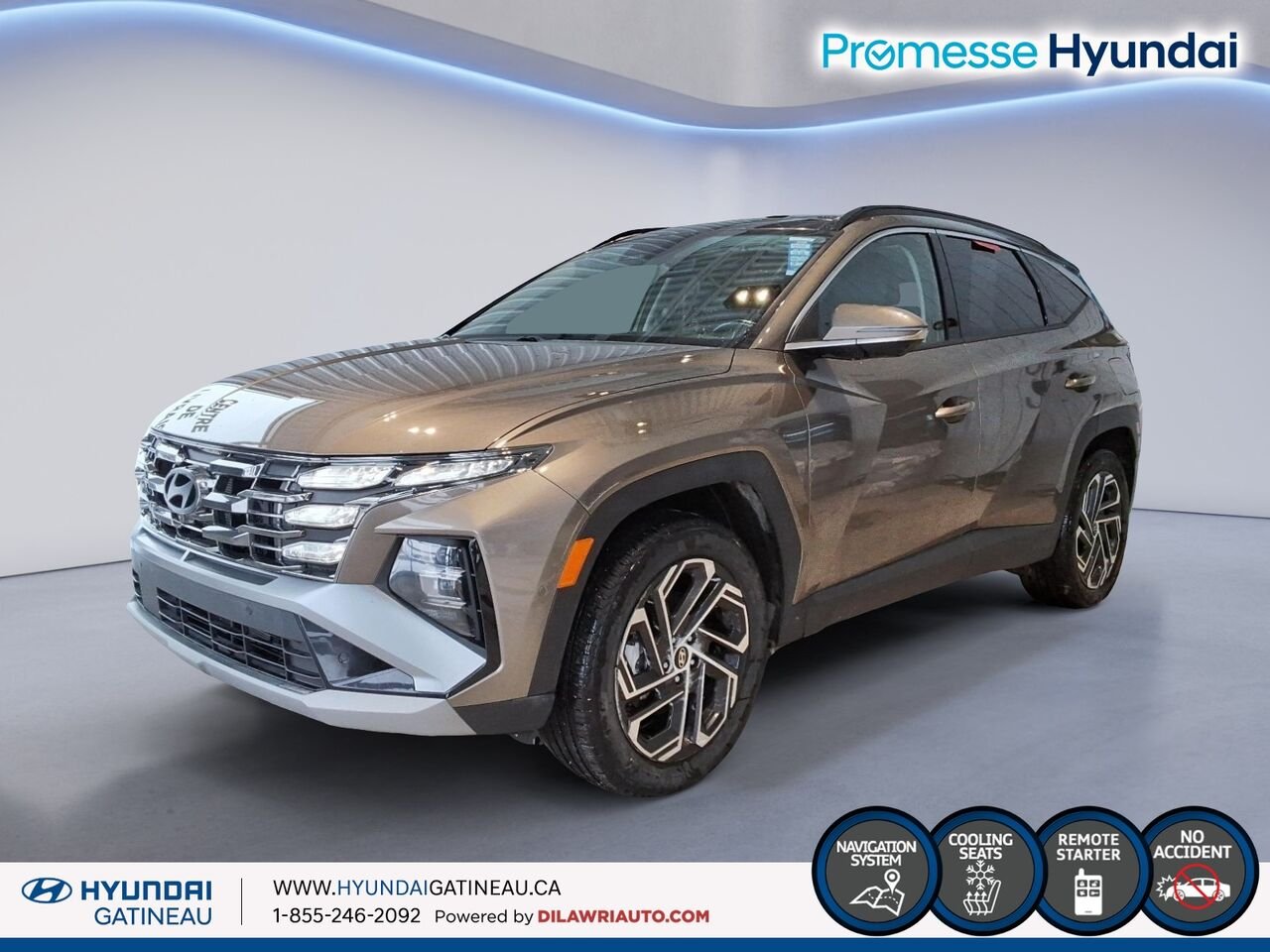 Hyundai Tucson hybride Ultimate TI*** cuir , toit ouvrant , navigation et plus *** 2025 Bronze Ottawa & Gatineau - photo #0
