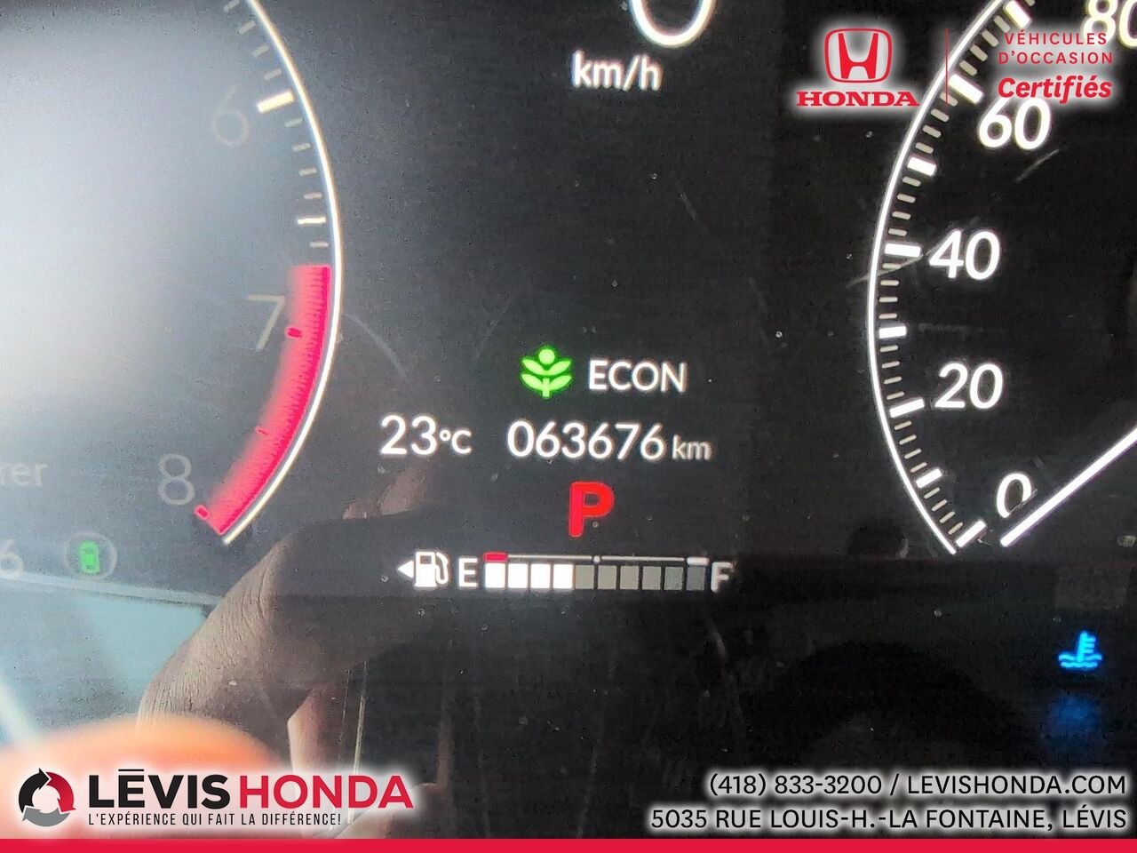 Honda HR-V LX AWD LX Traction Intégrale CVT 2023 Noir Lévis - photo #25