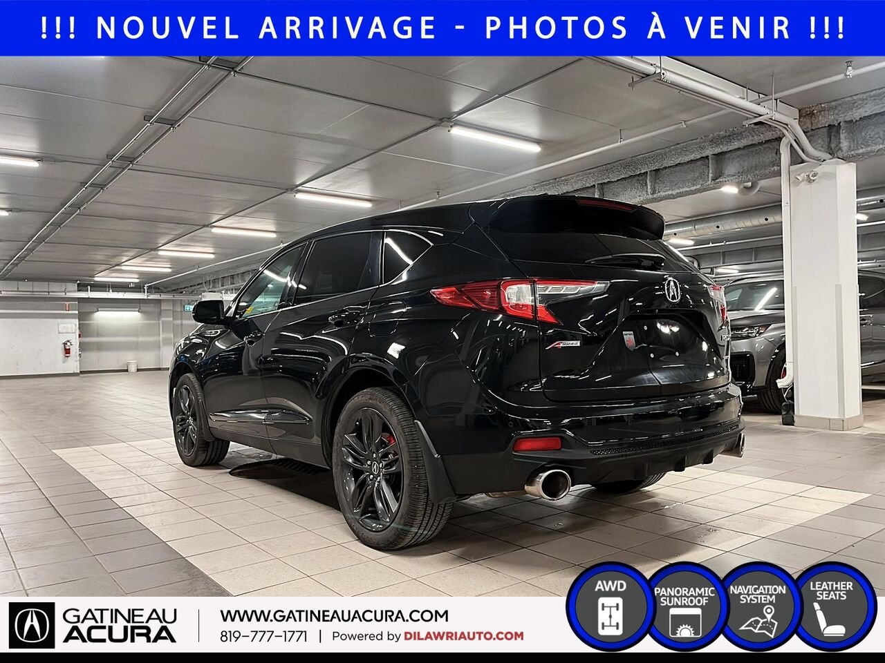 Acura RDX A-Spec SH-AWD 2021 Noir Ottawa & Gatineau - photo #7