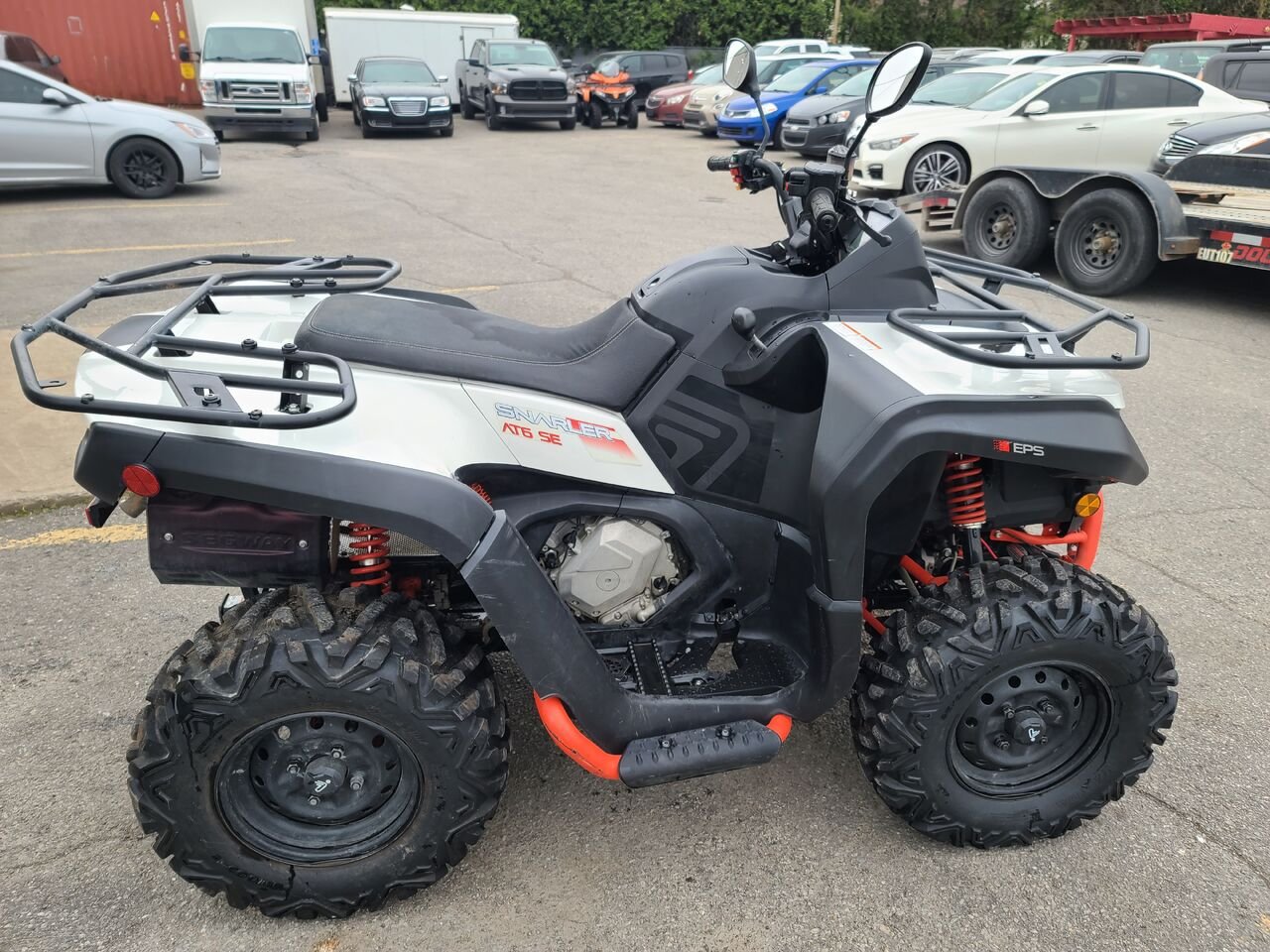 2022 Segway Snarler 570 White  - photo #10
