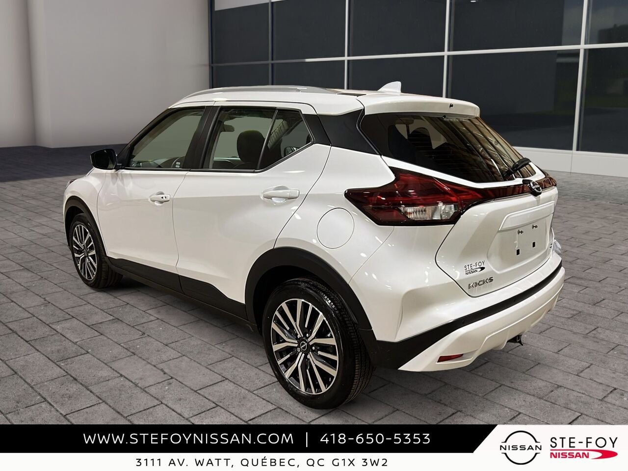 2024 Nissan Kicks SV TA White Ste-Foy - photo #3