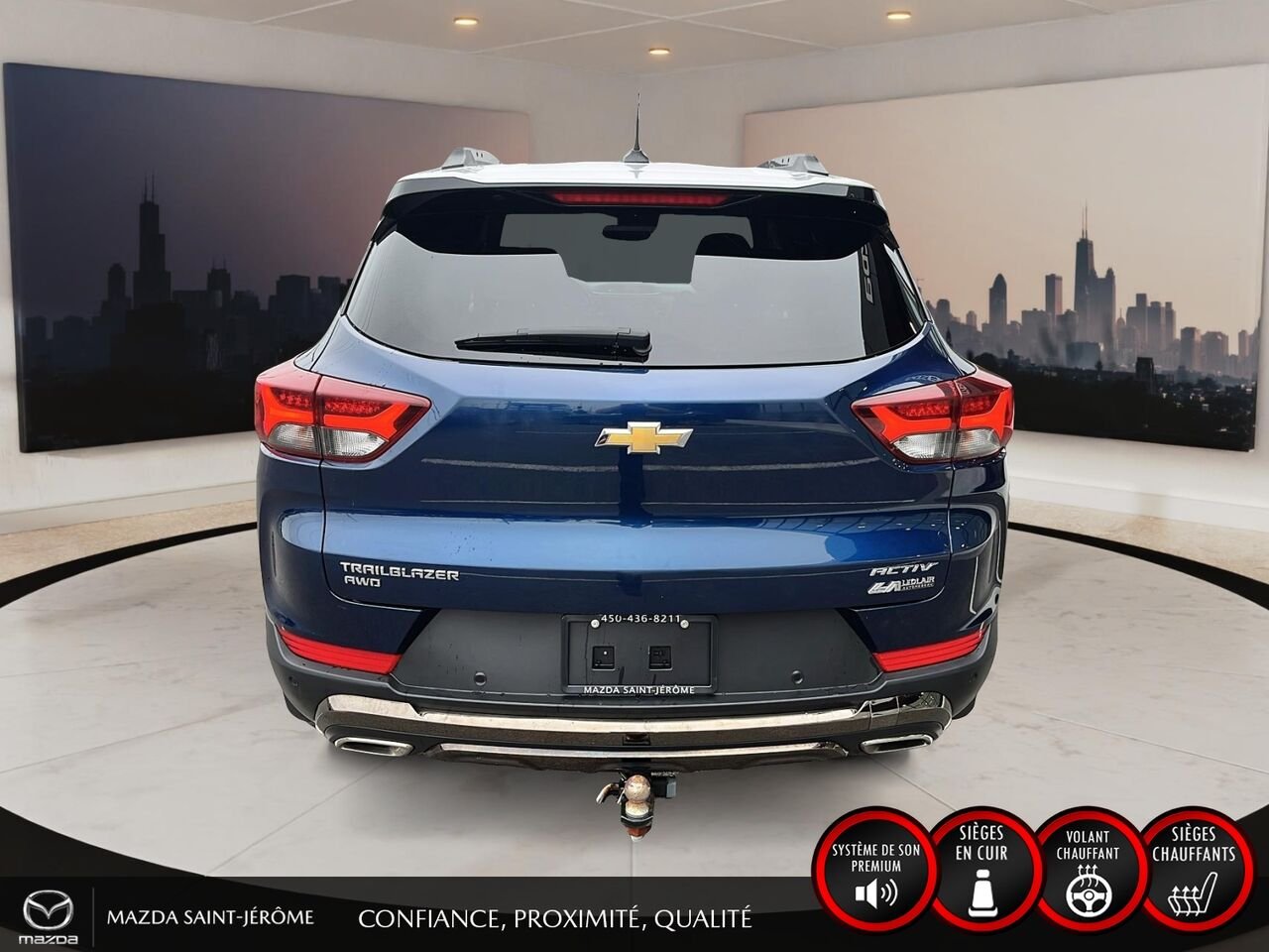 2022 Chevrolet Trailblazer 4RM ACTIV Blue Saint-Jérôme - photo #6