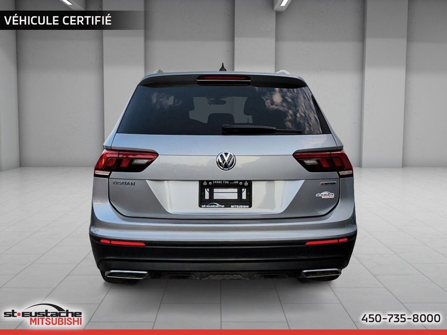 Volkswagen Tiguan-UNITED-TOIT PANO-BANC CHAUFF-AWD-TURBO United 4MOTION 2021 Gris