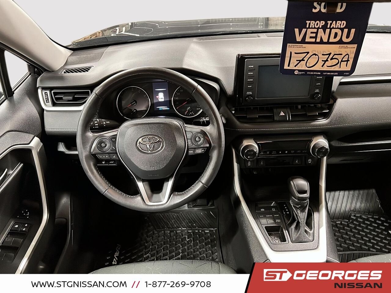 2021 Toyota RAV4 Black Saint-Georges - photo #9