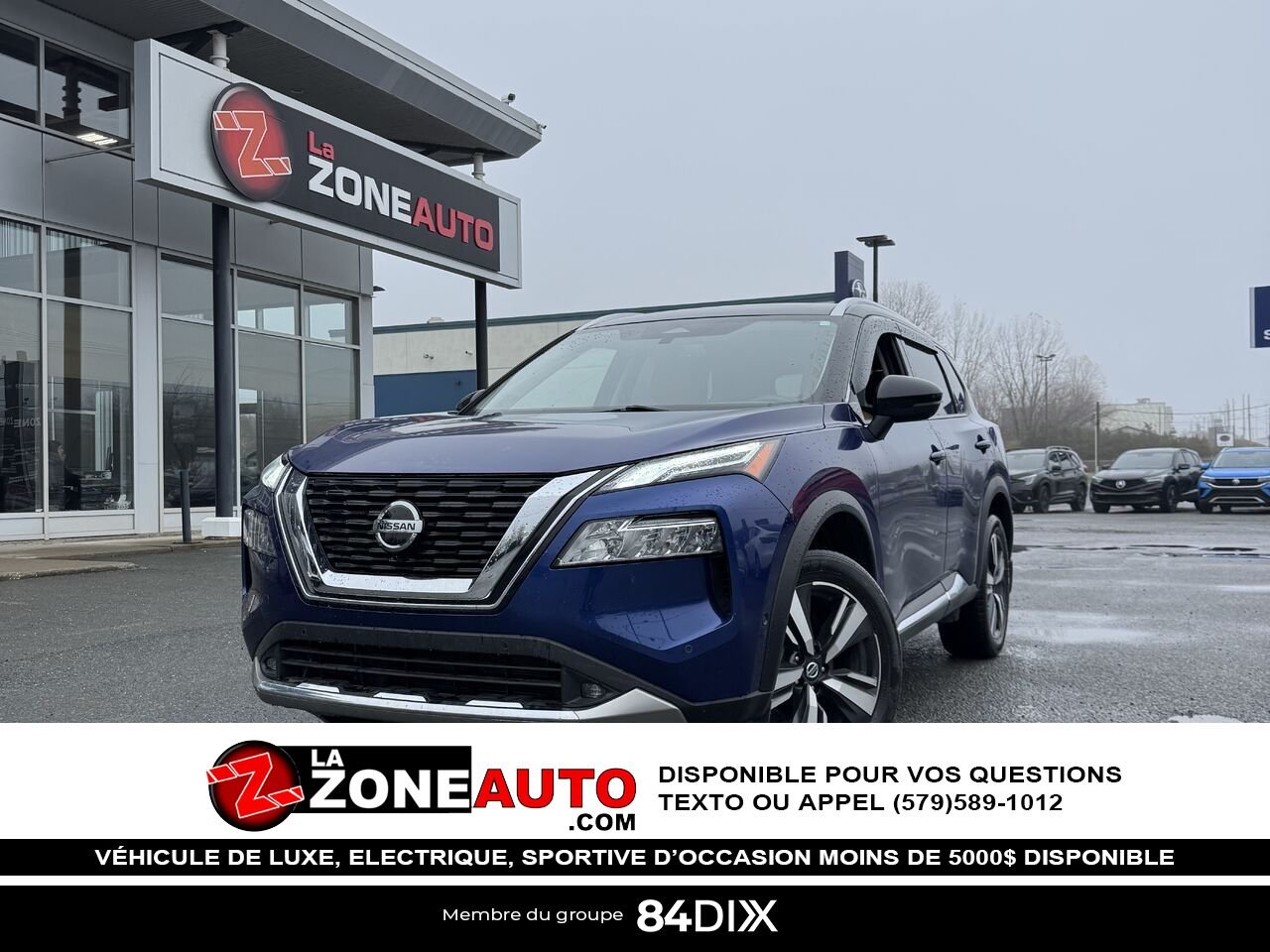2021 Nissan Rogue Blue Granby - photo #0