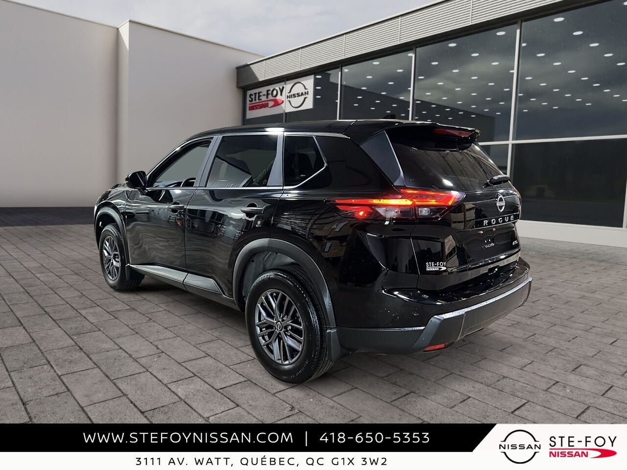 2024 Nissan ROGUE S TRACTION INTEGRALE Black Ste-Foy - photo #3