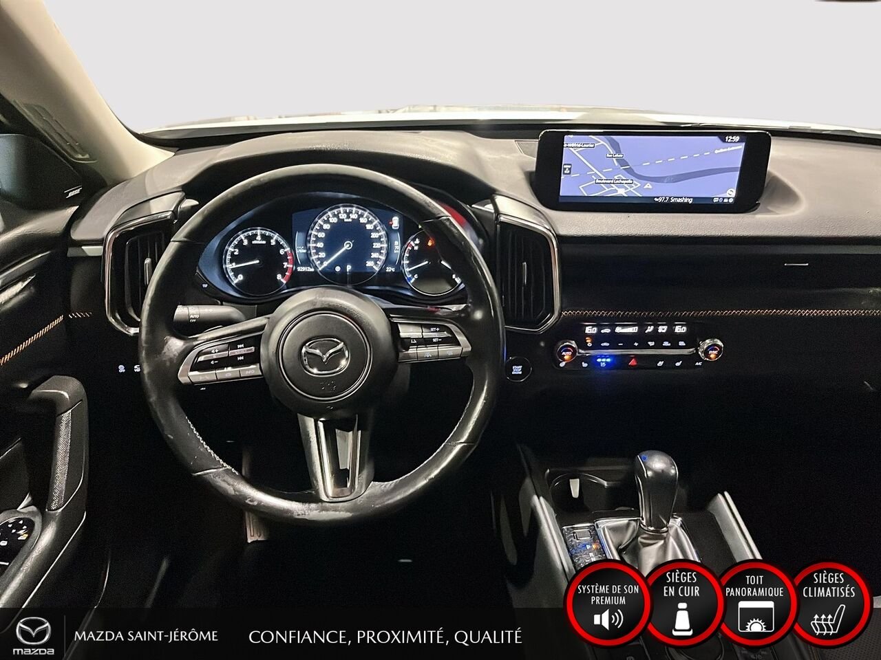 2023 Mazda CX-50 GT avec moteur turbo | TOIT PANORAMIQUE | ENSEMBLE DE REMORQUAGE | CUIR | AWD White Saint-Jérôme - photo #22