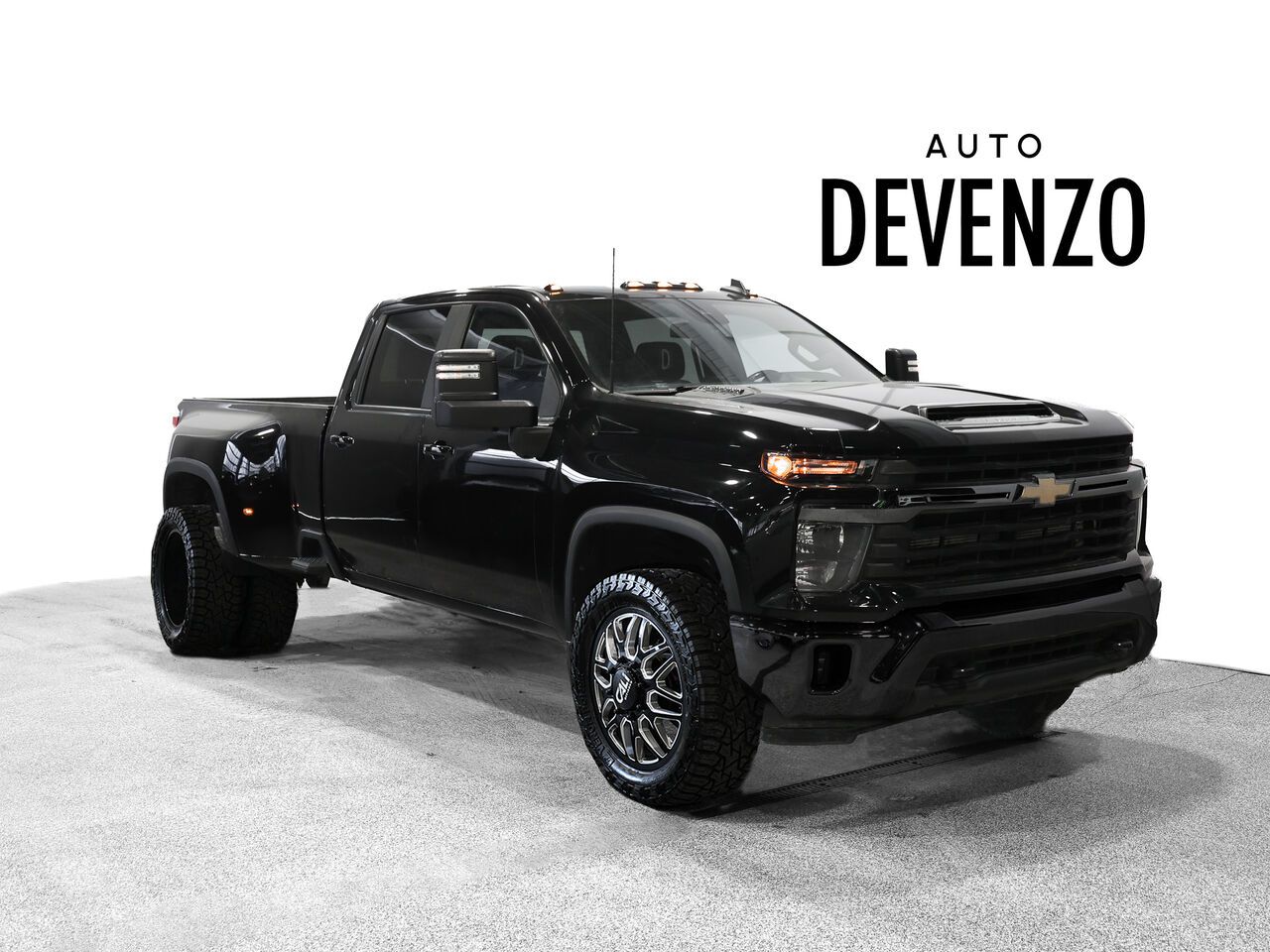 Black 2024 Chevrolet Silverado 3500HD Pickup Truck Four-Wheel Drive Automatic