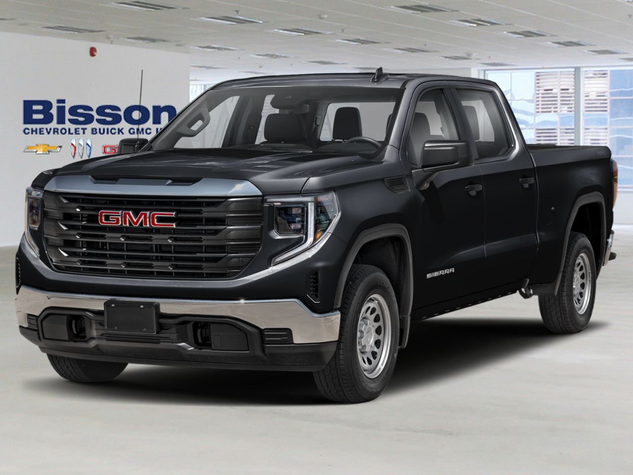 2026 GMC Sierra 1500 Pro cabine multiplace 4RM 157 po Onyx Black Thetford Mines - photo #0