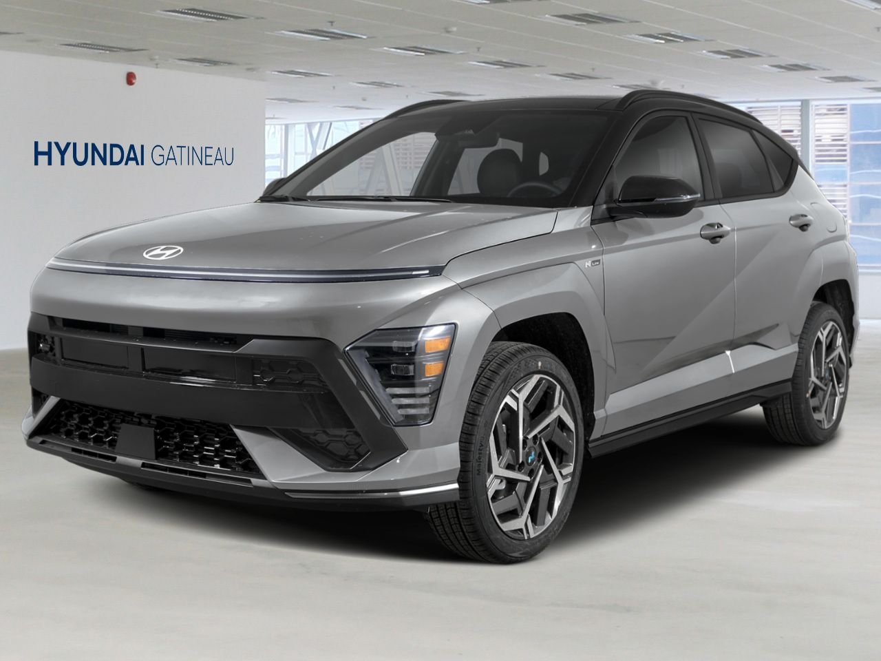 2026 Hyundai Kona Cyber Grey w/Abyss Black Roof Gatineau - photo #0