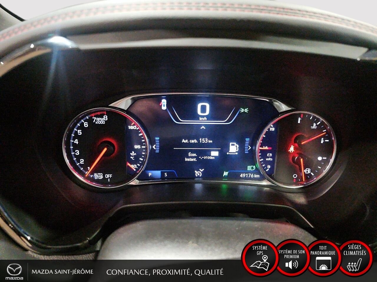 Chevrolet Blazer RS | V6 | AWD | TOIT PANORAMIQUE | CUIR | 2024 Noir Saint-Jérôme - photo #16