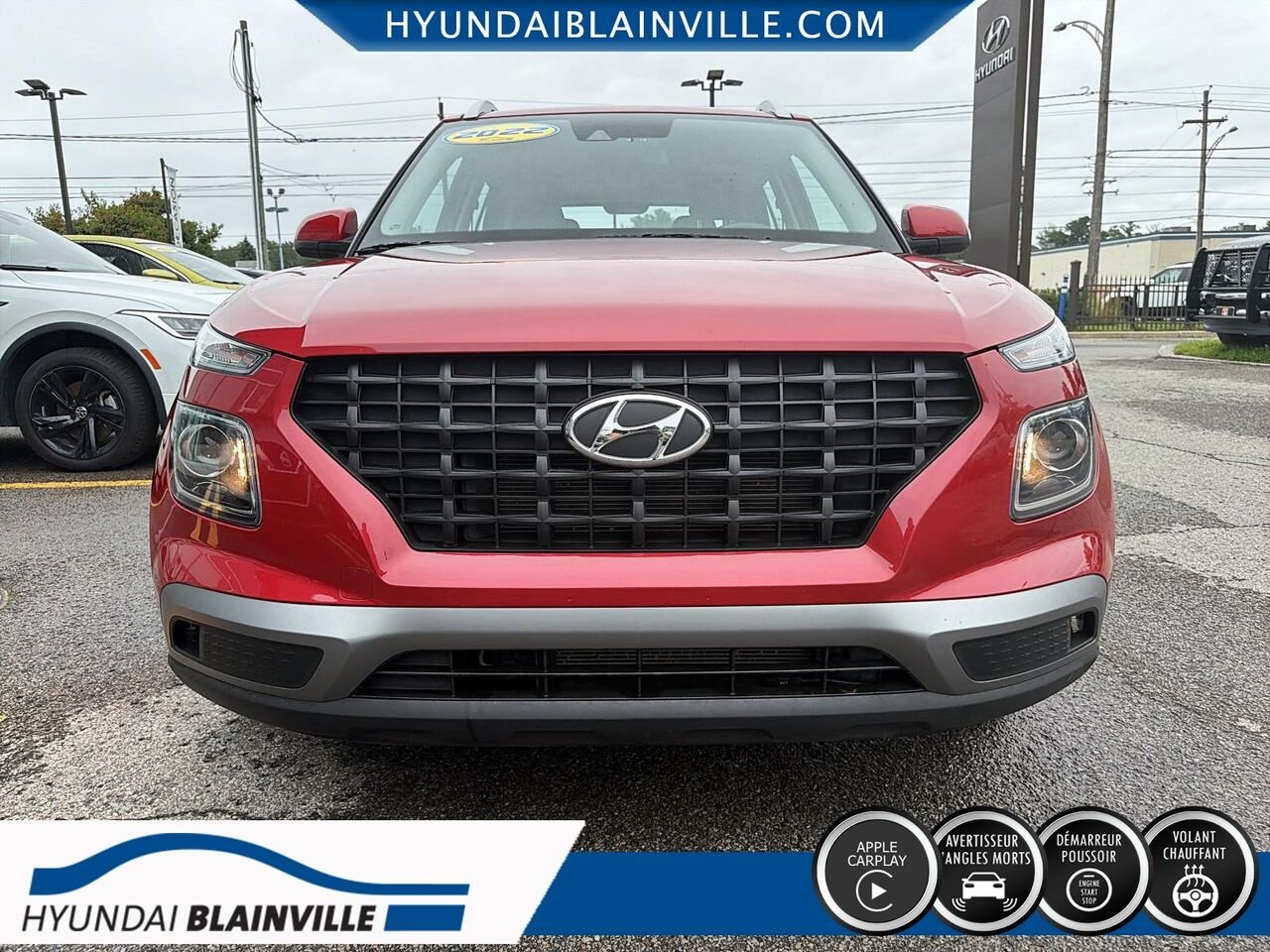 Hyundai Venue 2022 Rouge Blainville - photo #1