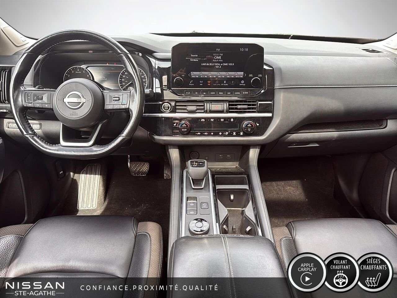 Nissan Pathfinder SL Ensemble Privilège AWD 2022 Noir Saint-Jérôme - photo #9