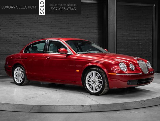 2006 Jaguar S-TYPE 2006 Red